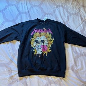 Brand new Metallica long sleeve sweat shirt with tags (X Large)